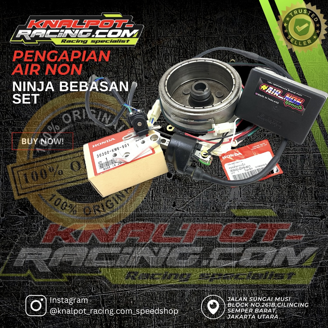 PENGAPIAN AIRNON NINJA BEBASAN SET 